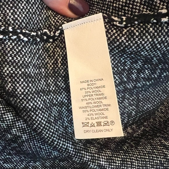 Kate Spade - NWT Mod Plaid Knee Length Sweater Dress Sz M - Picture 11 of 12